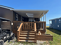 Site #1045-2016 Northlander Escape-1 1/2 wide-3 bed-WATERFRONT-Pebble Beach