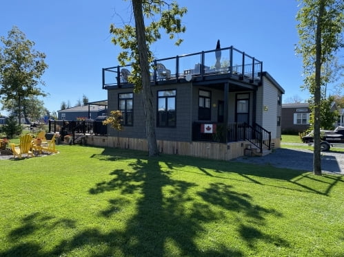 Site #1330 - 2019 Pebble Beach Deck Top Escape 40CK - By The Woods