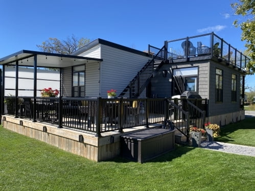 Site #1330 - 2019 Pebble Beach Deck Top Escape 40CK - By The Woods