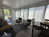 NEW LISTING!! SITE #64- 2002 NORTHLANDER MEADOWBROOK- 14'x39'- 1 BED WITH LARGE SUNROOM