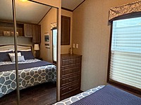 SITE #1079-NEW LISTING-2016 NORTHLANDER ESCAPE-12'x52'-WATERFRONT-PEBBLE BEACH-2 BED, QUAD BUNKS
